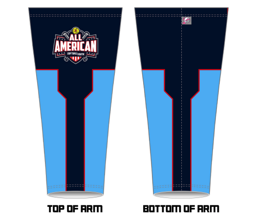 Softball Youth All-Americans Summer 2021 Arm Sleeve AS2