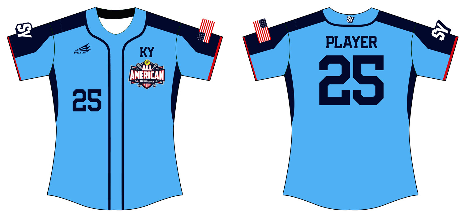 Softball Youth All-Americans Summer 2020 Fastpitch Jersey J2C
