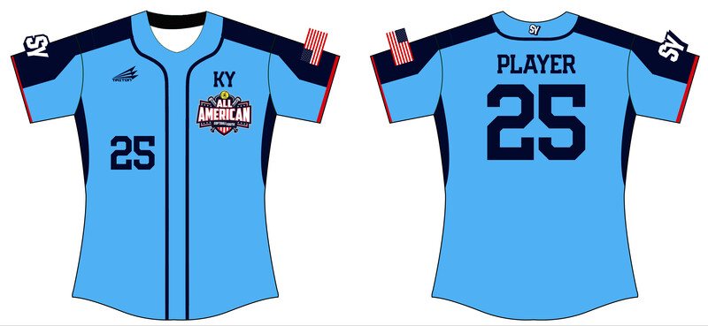 Softball Youth All-Americans Summer 2020 Fastpitch Jersey J2C