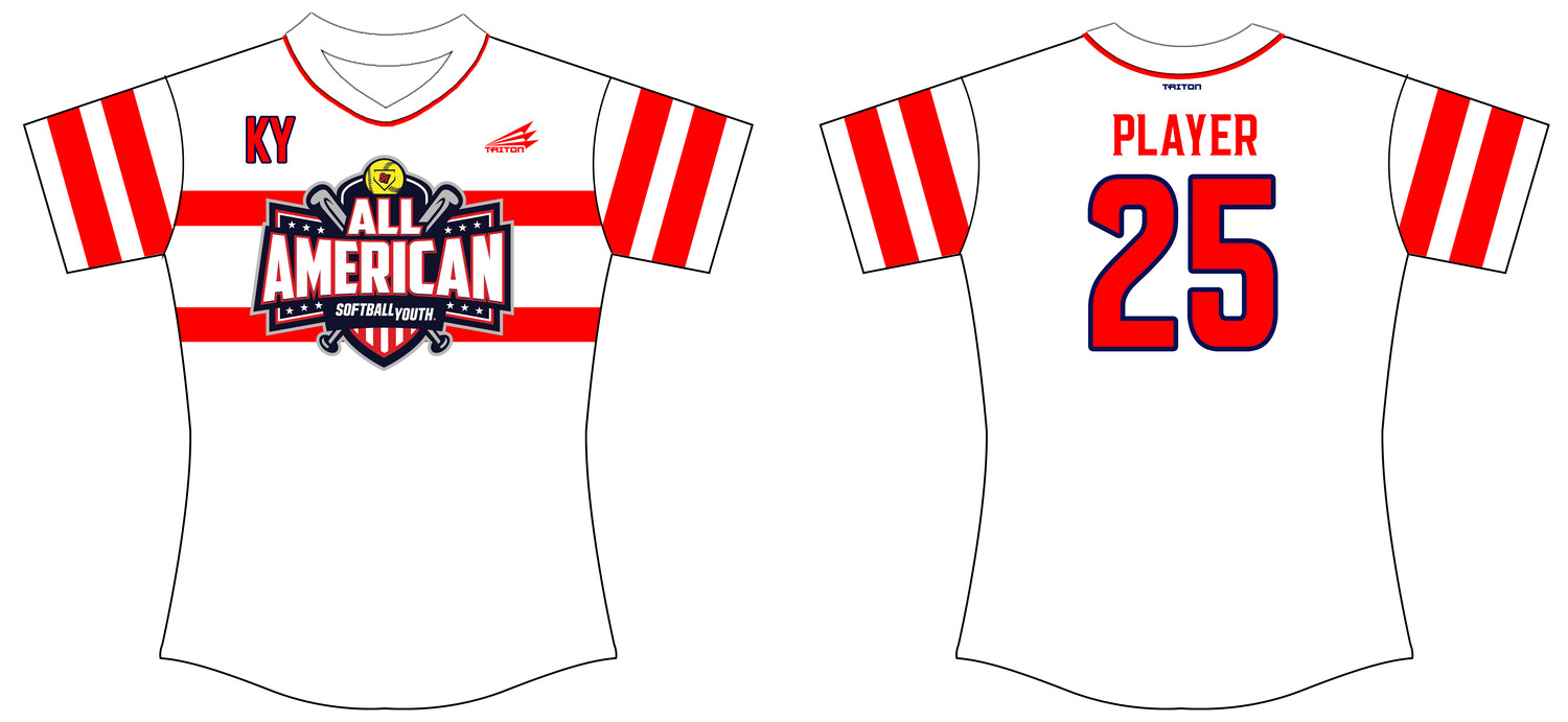 Softball Youth All-Americans Summer 2020 Fastpitch Jersey J1D