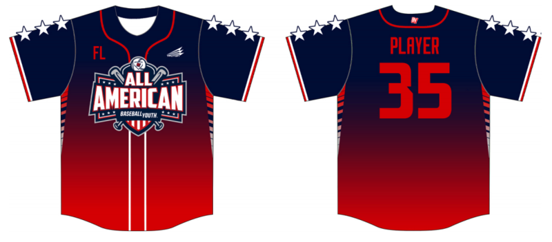 Baseball Youth All-Americans Summer 2020 Baseball Jersey J2H