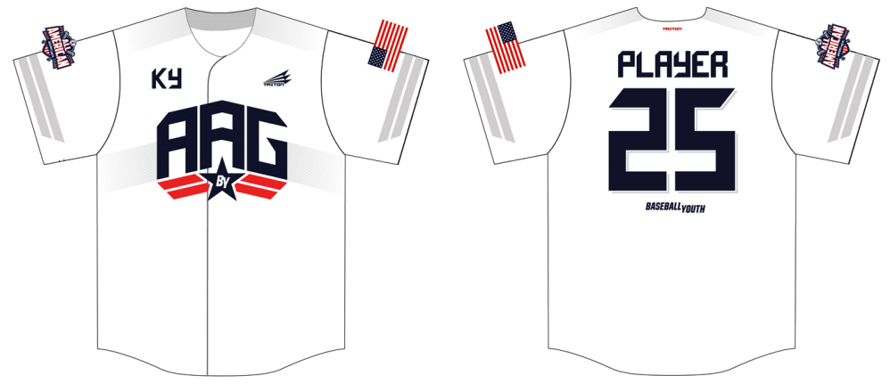 Baseball Youth All-Americans Summer 2020 Baseball Jersey J9B