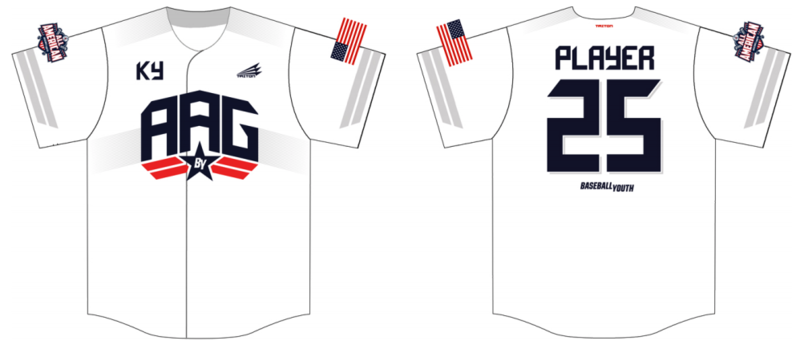 Baseball Youth All-Americans Summer 2020 Baseball Jersey J9B