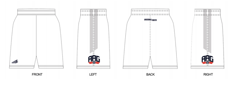 Baseball Youth All-Americans Summer 2020 Revolution Pocket Shorts RV1