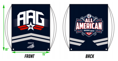 Baseball Youth All-American Summer 2020 Drawstring Bag DB2