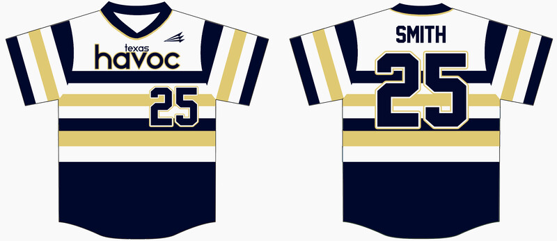 Texas Havoc (Smith) Custom Nanodri Baseball Jersey #J4B