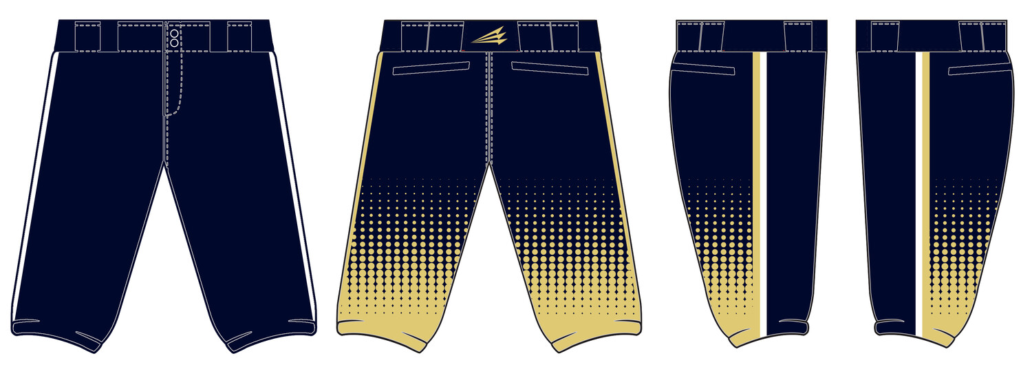 Texas Havoc (Smith) Stacheman Elite Custom Knicker Baseball Pants #BP2C