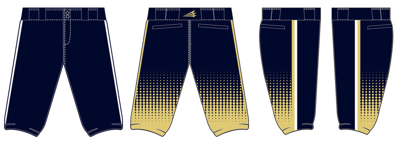 Texas Havoc (Smith) Stacheman Elite Custom Knicker Baseball Pants #BP2C