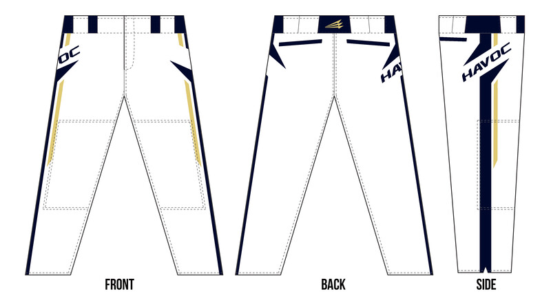 Texas Havoc (Smith) Stacheman Elite Custom Long Baseball Pants #BP3B