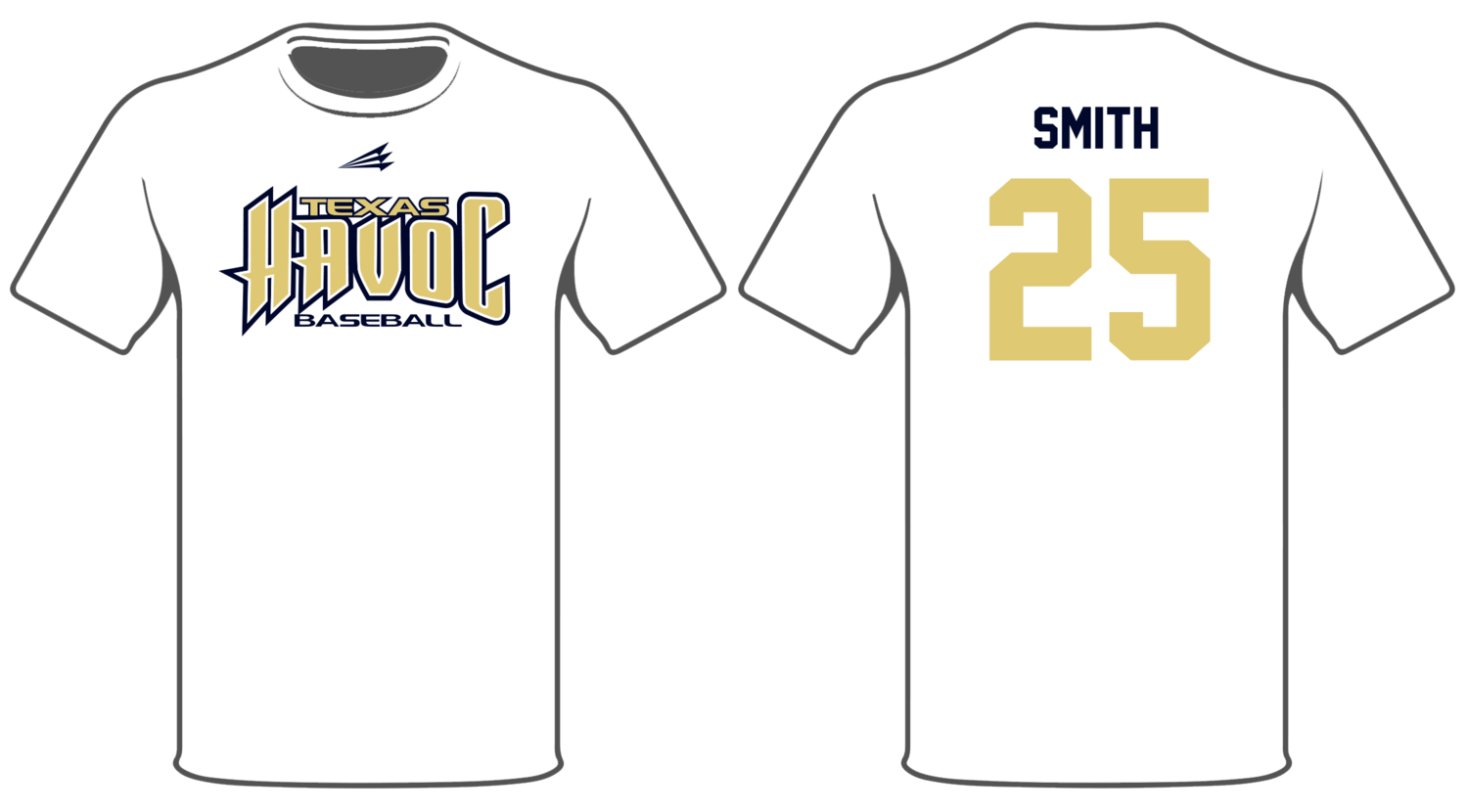 Texas Havoc (Smith) Custom HyperTee #HT2B
