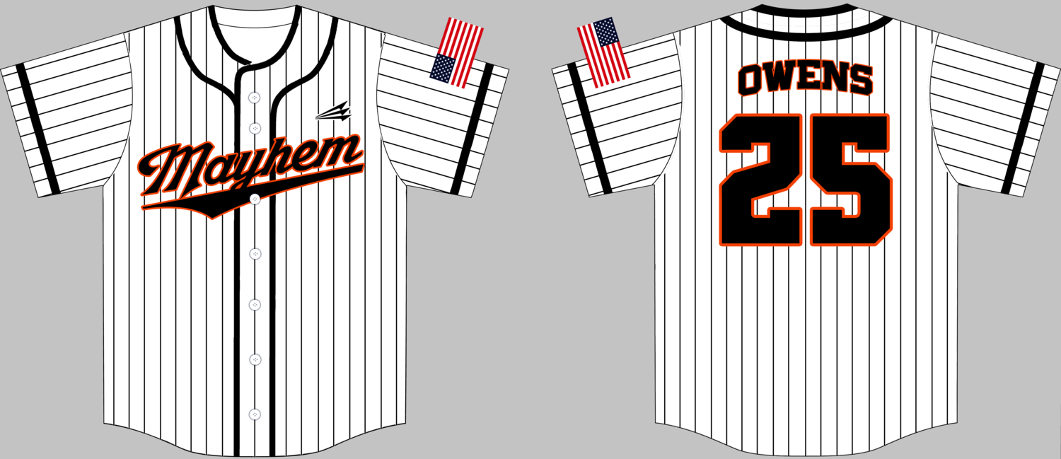Montgomery Mayhem Custom Nanodri Baseball Jersey #J4B