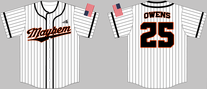 Montgomery Mayhem Custom Nanodri Baseball Jersey #J4B