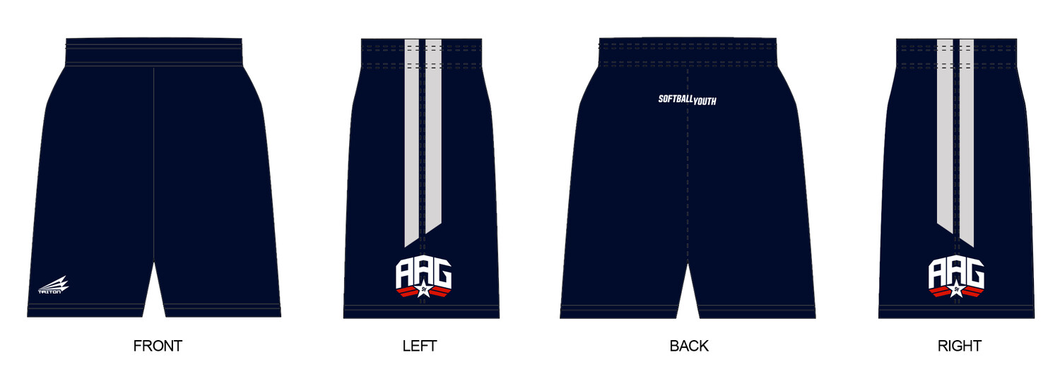 Softball Youth All-Americans Kentucky 2020 Women&#39;s Revolution Pocket Shorts RV2