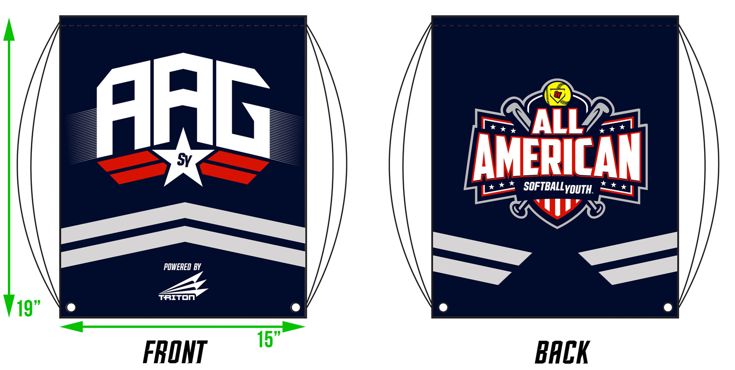 Softball Youth All-American Kentucky 2020 Drawstring Bag DB2