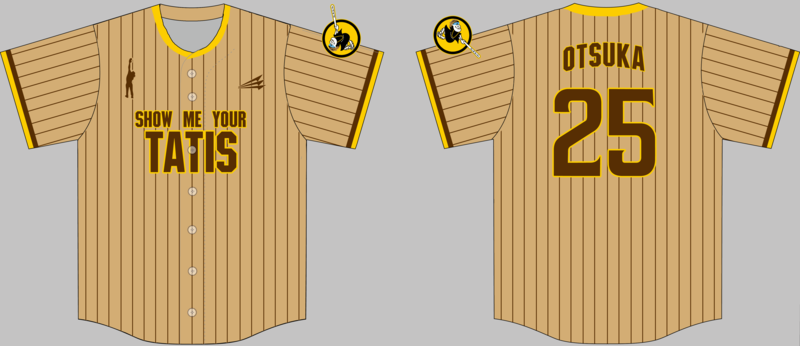 Show Me Your Tatis Custom HexaFlex Baseball Jersey #J2