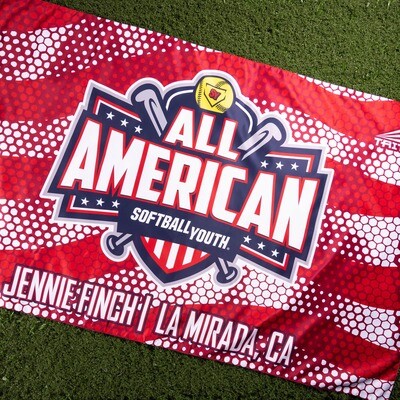 Softball Youth All-Americans Double-Sided 3&#39;x5&#39; Fan Flag