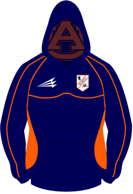 Auburn Old Boys Rugby Winterproof Sublimated Hoodie