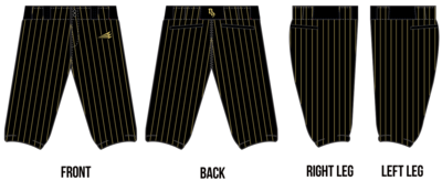 B9 Stacheman Elite Custom Knicker Baseball Pants #BP1A