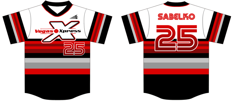 Vegas Xpress Custom HexaFlex Baseball Jersey #J3