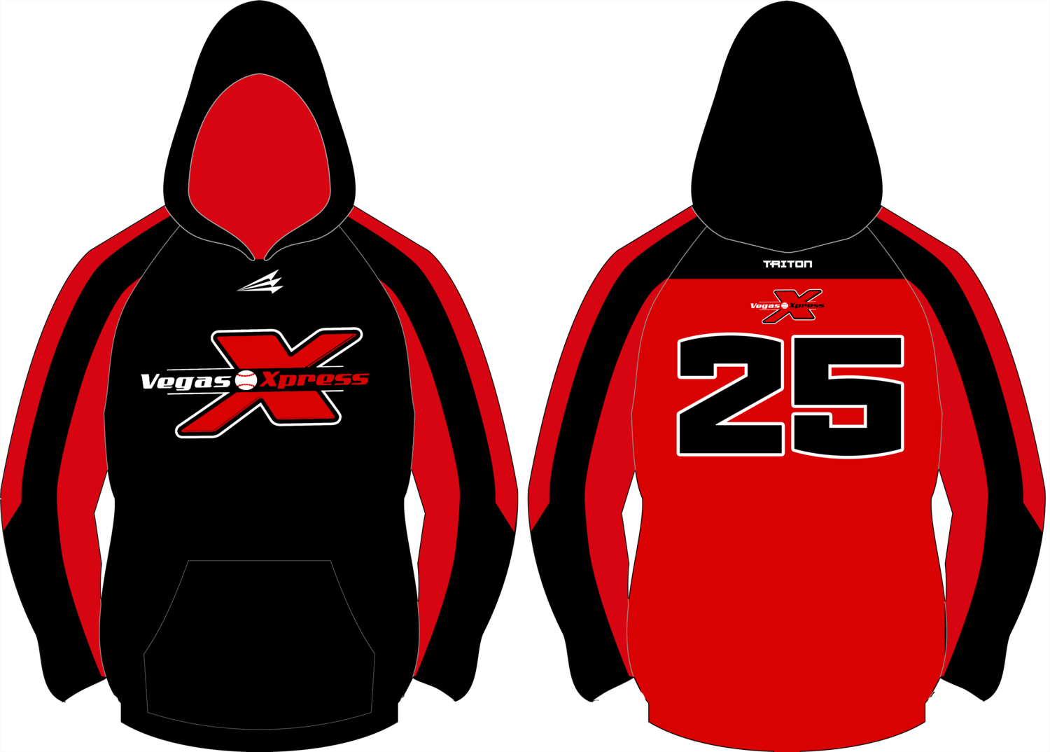 Vegas Xpress Custom Vulcan Hoodie #VH2