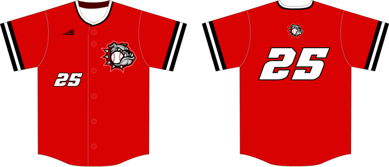 Muddogs Baseball Club Custom HexaFlex Baseball Jersey #J4