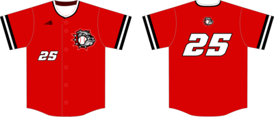 Muddogs Baseball Club Custom HexaFlex Baseball Jersey #J4