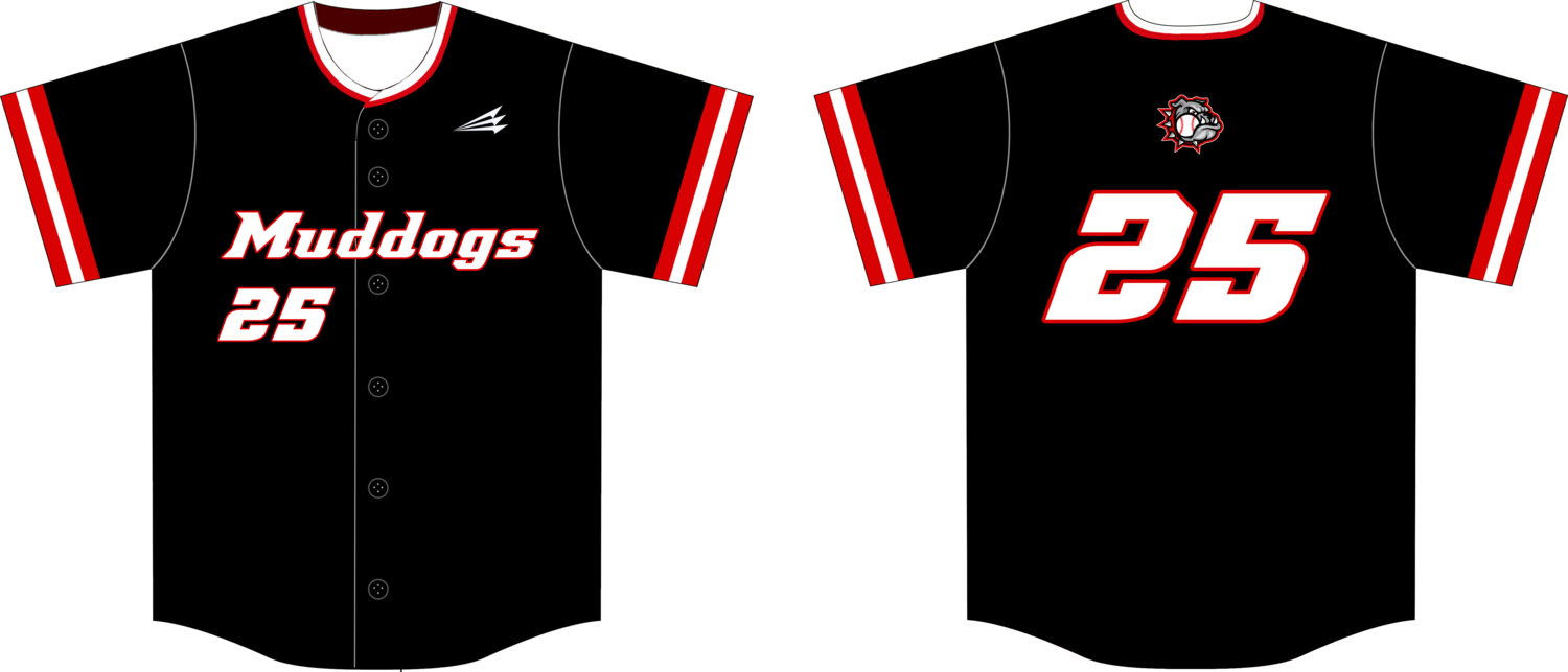 Muddogs Baseball Club Custom HexaFlex Baseball Jersey #J3