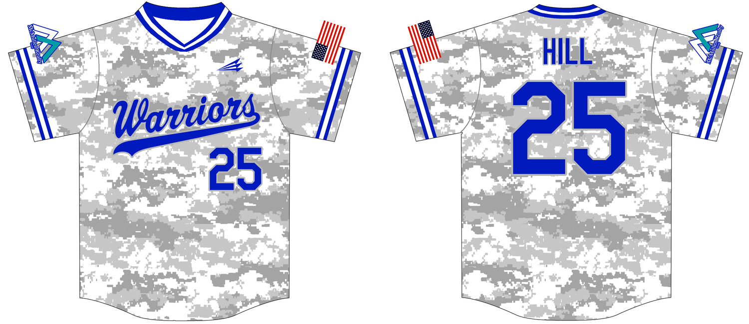 Arkansas Warriors Custom Hexaflex Baseball Jersey #J3B
