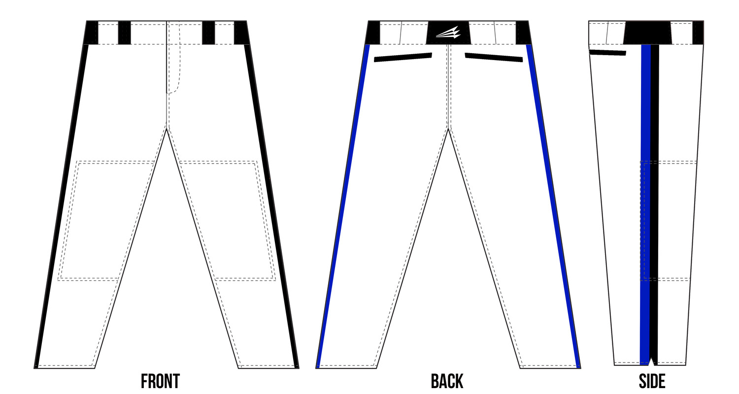 Arkansas Warriors Stacheman Elite Custom Long Baseball Pants #BP1