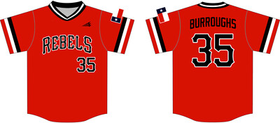 Tyler Rebels Custom Nanodri Baseball Jersey #J5