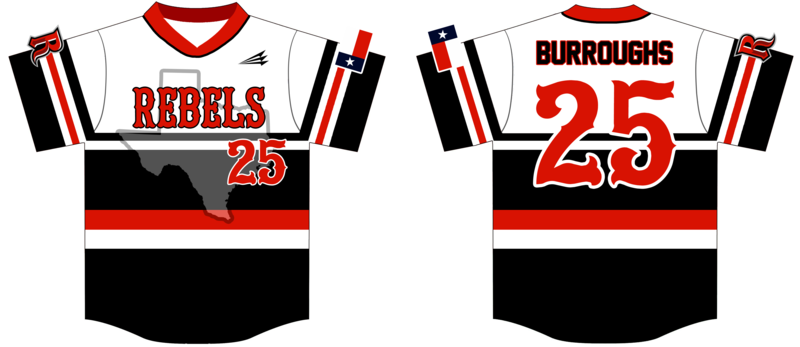 Tyler Rebels Custom Nanodri Baseball Jersey #J3