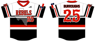 Tyler Rebels Custom Nanodri Baseball Jersey #J3