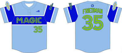 Maple City Magic Custom HexaFlex Baseball Jersey #J5D