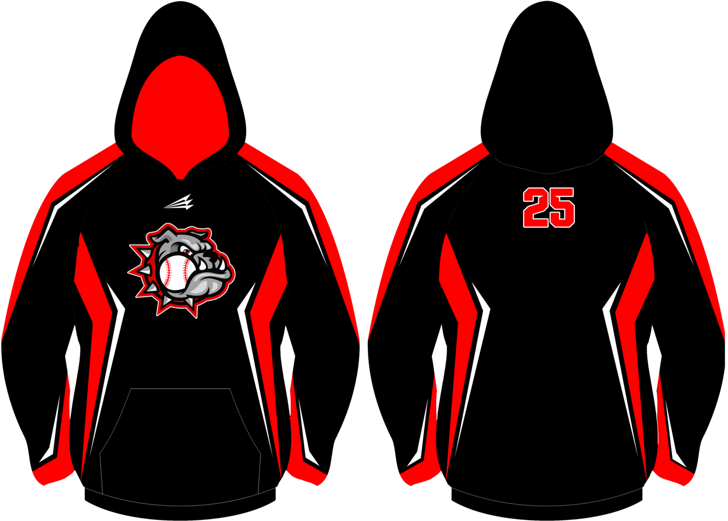 Muddogs Baseball Club Custom Vulcan Hoodie #VH2