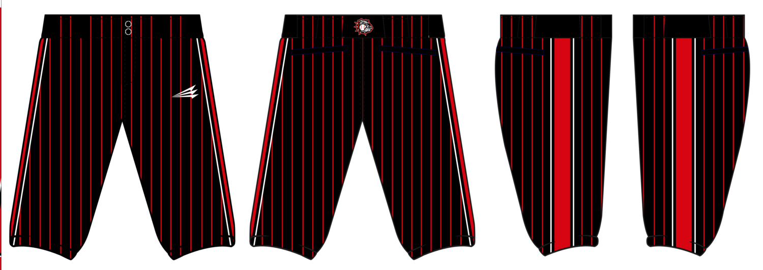 Muddogs Baseball Club Custom Stacheman Elite Knicker Baseball Pants #KBP1D