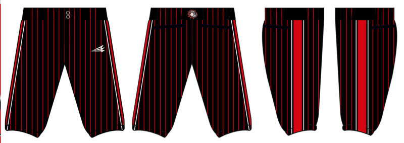 Muddogs Baseball Club Custom Stacheman Elite Knicker Baseball Pants #KBP1D