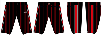 Muddogs Baseball Club Custom Stacheman Elite Knicker Baseball Pants #KBP1D
