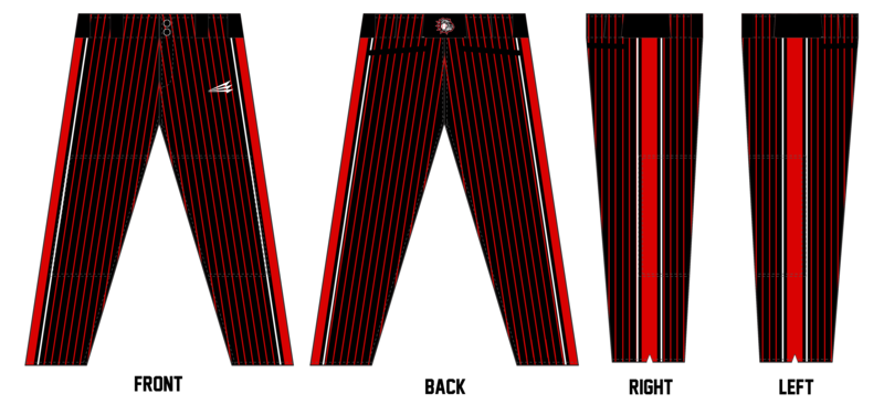 Muddogs Baseball Club Custom Stacheman Elite ProFit Baseball Pants #PFBP1D