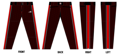 Muddogs Baseball Club Custom Stacheman Elite Relaxed Baseball Pants #RFBP1E