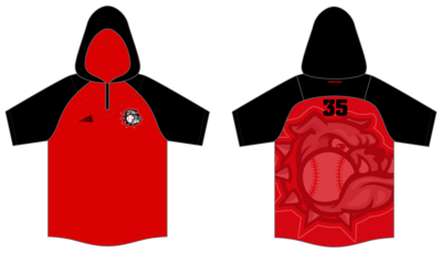 Muddogs Baseball Club Custom BP Jacket #BPJ2