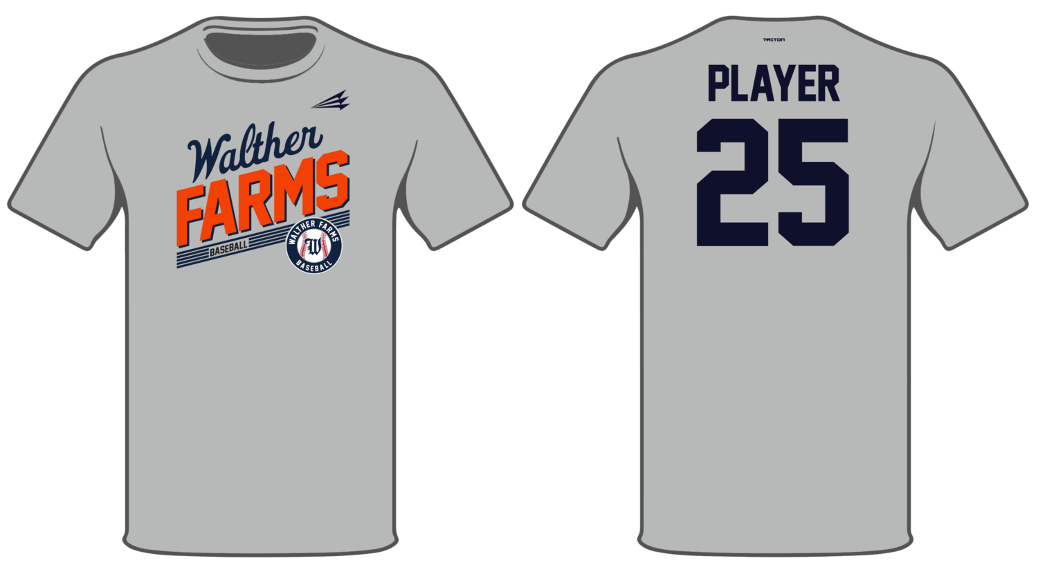 Walther Farms Custom Baseball HyperTee #HT1