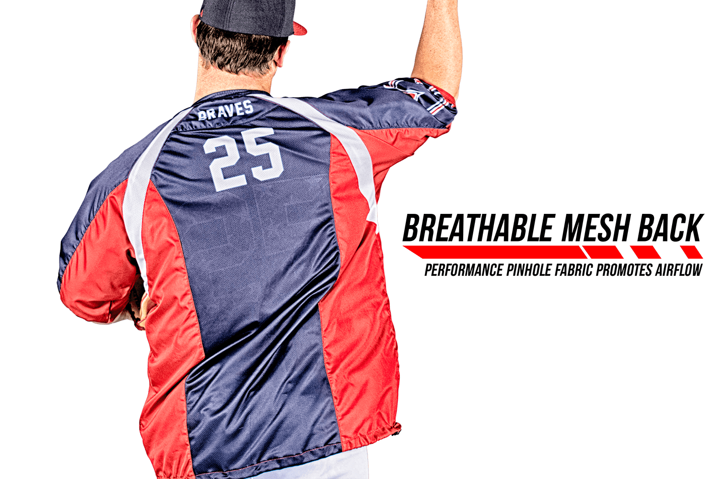 custom baseball cage jackets