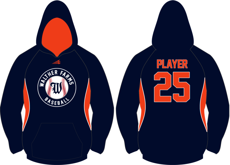 Walther Farms Custom Baseball Vulcan Hoodie #VH1