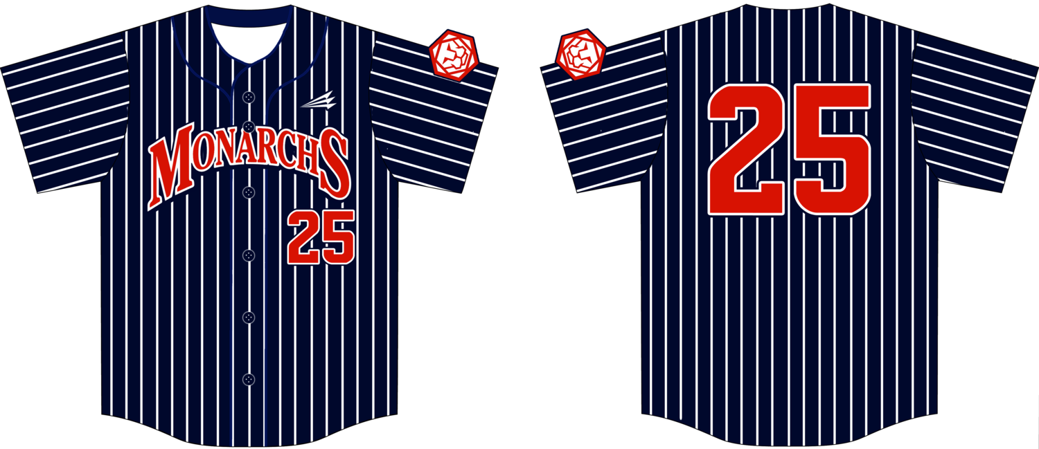 SC Monarchs Custom Hexaflex Baseball Jersey #J2C