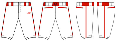 SC Monarchs Stacheman Elite Custom Baseball Knicker Pant #BP3