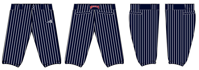SC Monarchs Stacheman Elite Custom Baseball Knicker Pant #BP2B