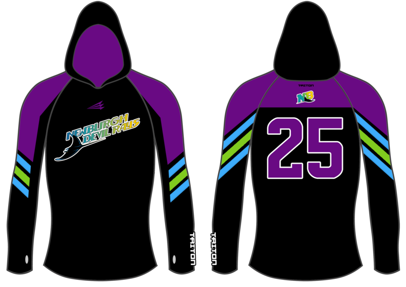 Newburgh Devil Rays Custom Women&#39;s NanoHood #WNH1