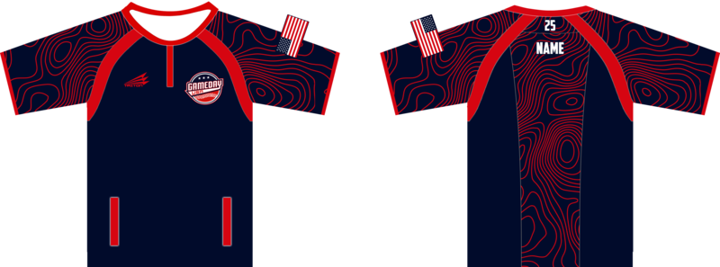 Game Day USA Baseball Custom Cage Jacket #CC1
