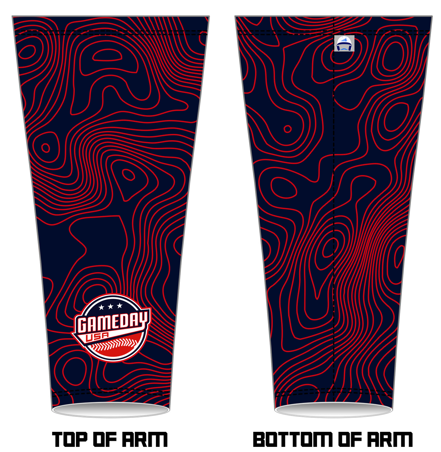 Game Day USA Baseball Custom Arm Sleeve #AS1