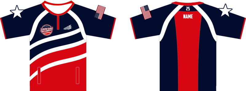 Game Day USA Baseball Custom Cage Jacket #CC2